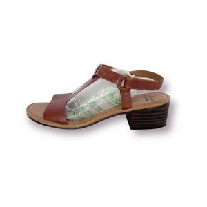 Clark’s Boho Reida Ryan Brown Leather Sandals Women’s Size 8.5